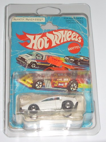 Vintage 1979 Hot Wheels Car Royal Flash 2501 White Lotus Esprit MOC - Picture 2 of 3