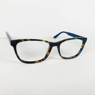 JAI KUDO Brille BLUE TORTOISE SQUARE Brillengestell MOD: ABGERIEBEN