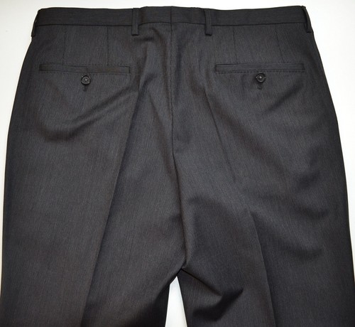NWT Hugo Boss Black Label Trim Fit Pinstripe Super 100 Wool Business Suit 40R US - Picture 12 of 12
