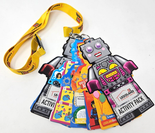 Lego LEGOLAND Discovery Center Lanyard & Activity Pack