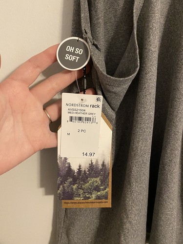 Avalanche gray womens Med nwt tank top - Picture 3 of 3