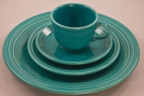 FIESTA (1988- ) Turquoise 4 Piece Place Setting
