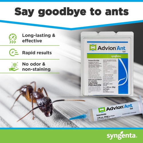 Advion Ant Control Bait Gel ~ CHOOSE 1 to 20 TUBES ~ Fast Ship! ~ 100% AUTHENTIC - Picture 27 of 31