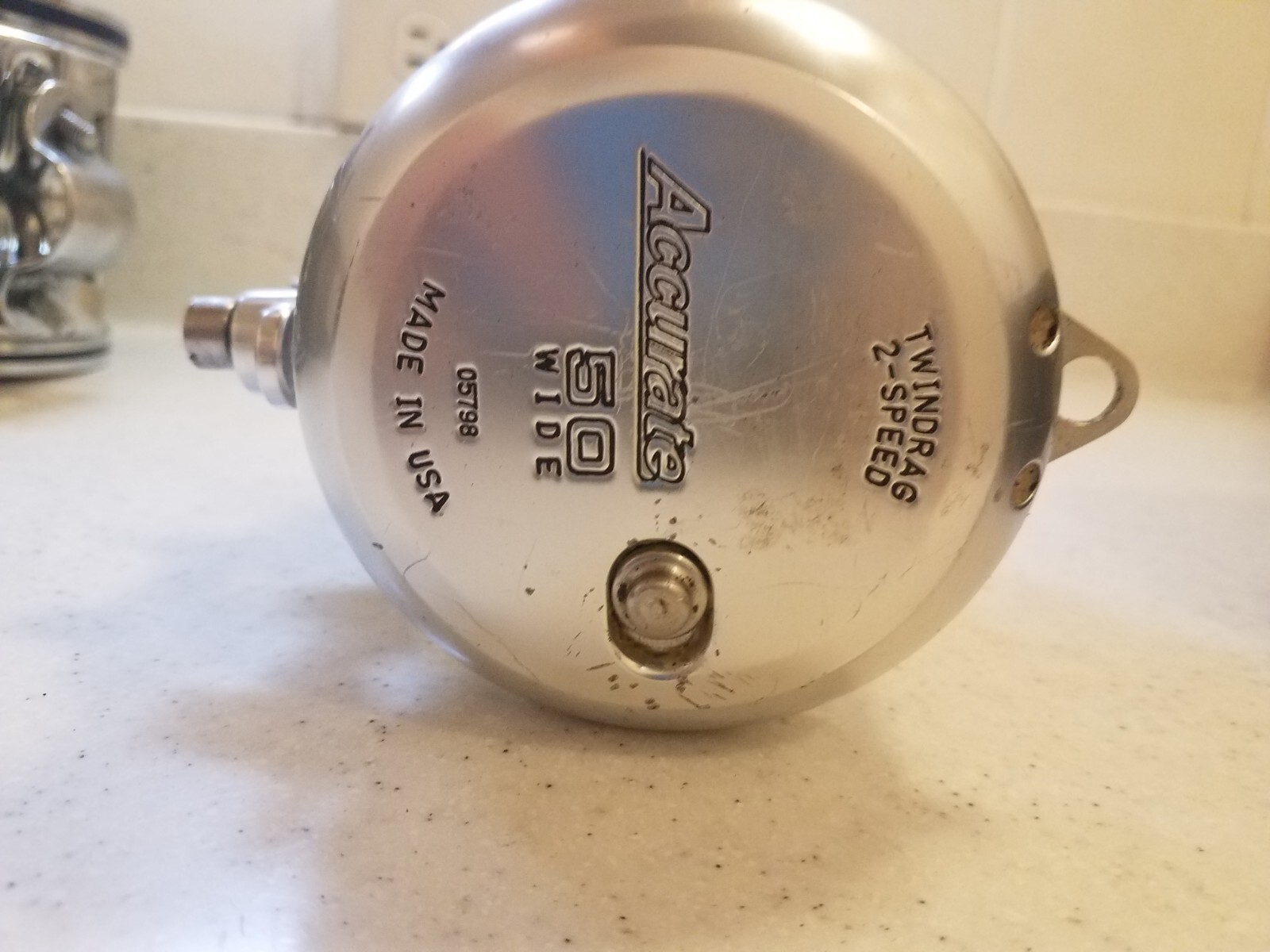 Accurate ATD Platinum  50W Two Speed Fishing Reel  Marlin, Bluefin,Free Shipping