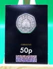 2023 Gibraltar Coronation of King Charles III 50p Fifty Pence BU Coin