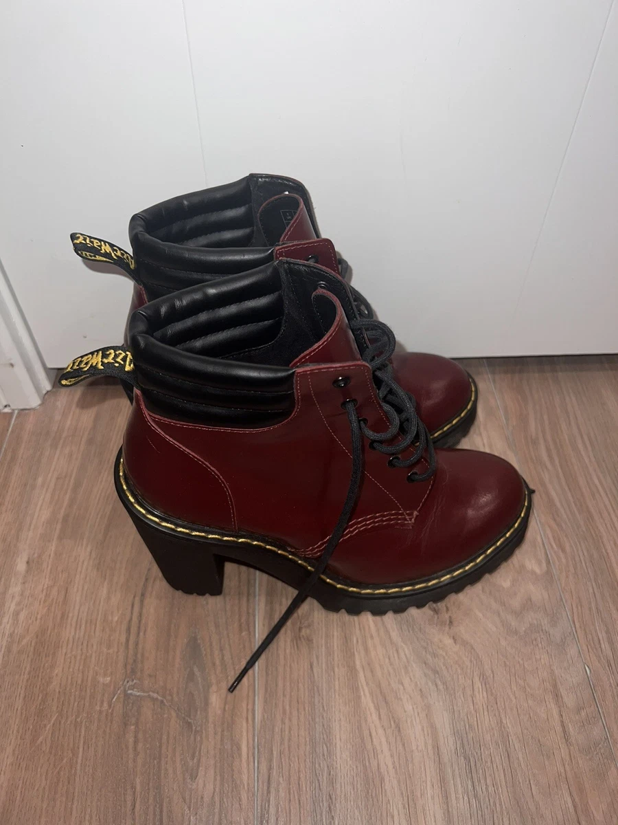 preambule Voorganger Nauw Doc Dr. Martens Persephone Cherry Red Arcadia Fashion Ankle Boots Womens US  7 | eBay