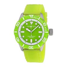 Orologio Uomo Nautica South Beach Quadrante Verde Gelatina Cinturino Gomma Silicone N09605G