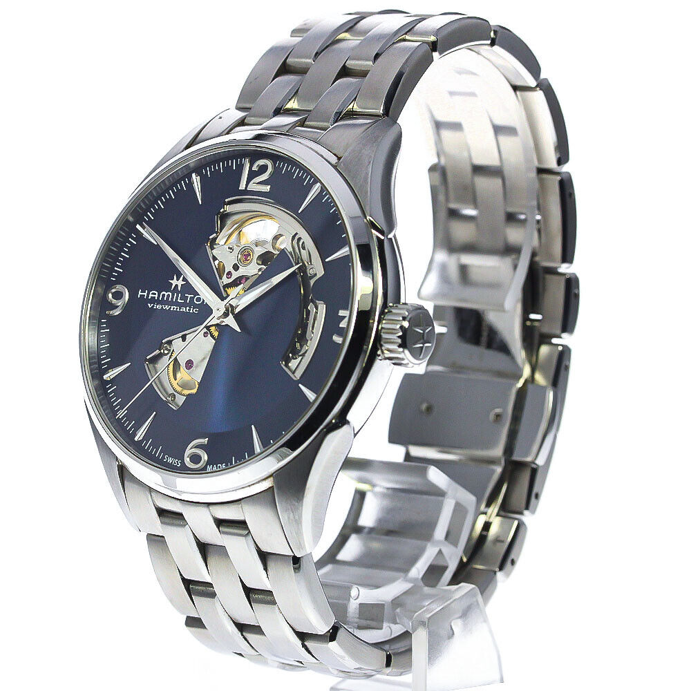 Hamilton Jazzmaster Blue Men's Watch - H327050 for sale online | eBay