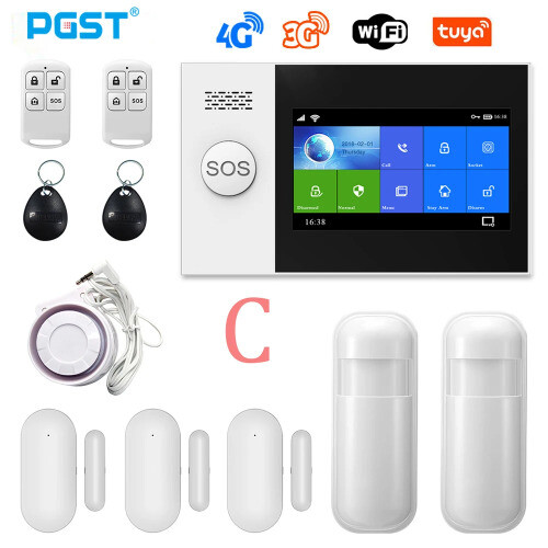 4G Tuya Wireless Home WIFI GSM Home Security With Motion Detector Sensor Burglar - Picture 23 of 25