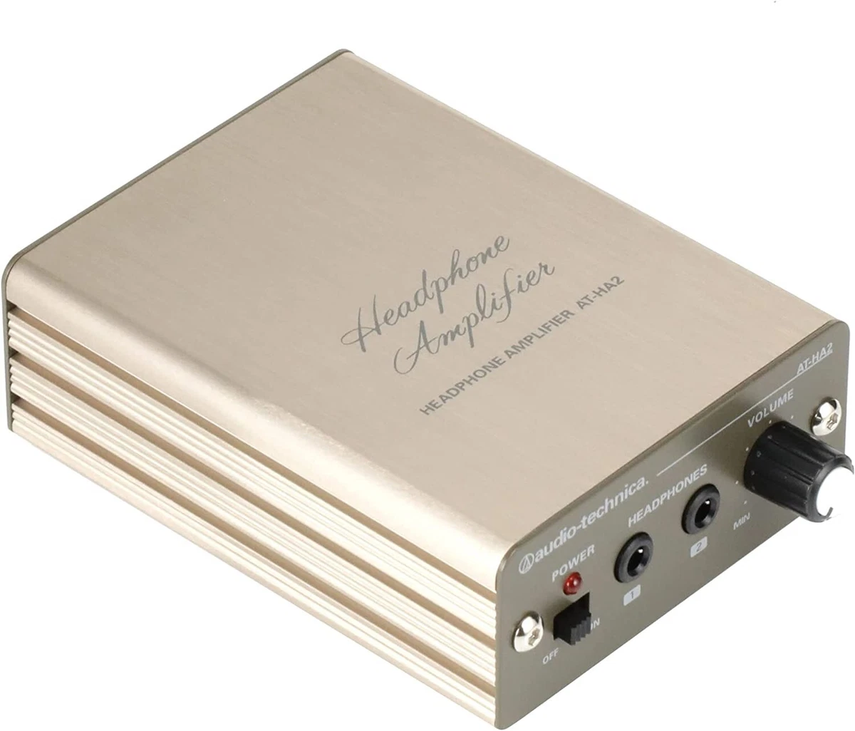 Audio Technica AT HA2 Compact Metal Body Headphone Amplifier eBay