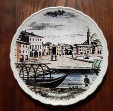 Piatto Diamondstone Laveno Antico Ceramica Since 1856 Italy  Richard Ginori Raro