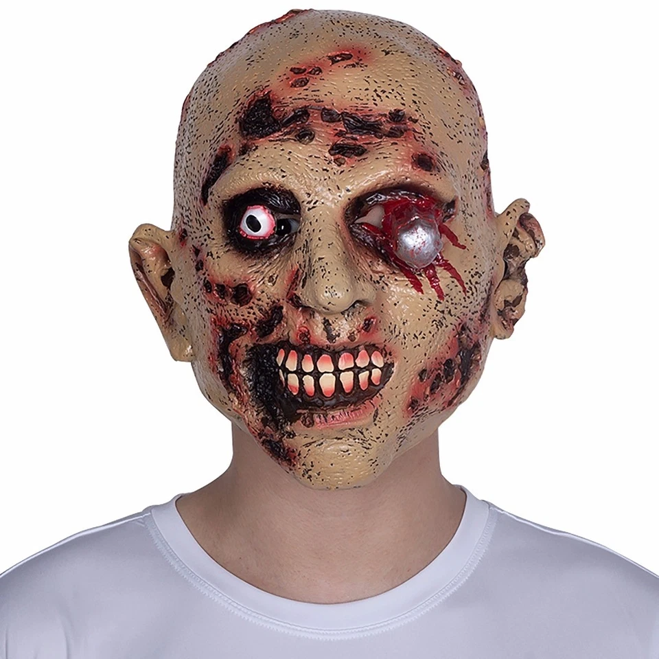 Horror Maske als Partymaske Narbengesicht für Halloween Karneval Fastnacht - Bild 1 von 1