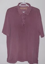 True Grit Button Up Polo Shirt Men's Size Large Utility Shirt Durable Wear