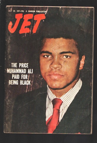 Jet 7/22/1971-Muhammad Ali photo cover-Soul Bros Top 20-Photos-info ...
