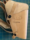 US 1911 Pistol 0.45 ACP Tanker Shoulder Holster Genuine Natural Leather WWII New — photo 1