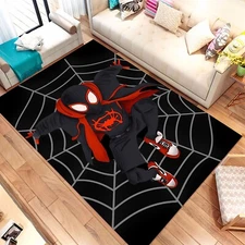 Spiderman Art Rug,Spiderman Rug,Spiderman and Sneakers,For Kids Room Rug,GiftRug