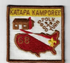 68 Katapa Kamporee Polk Good Turn BROWN Border [Q-2089]