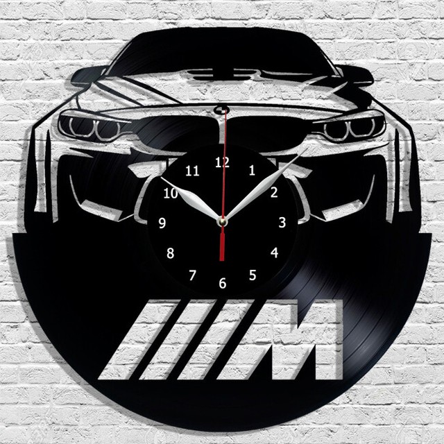 BMW Vinyl Record Wall Clock Fan Art Vinyl clock Wall Decor 114 eBay