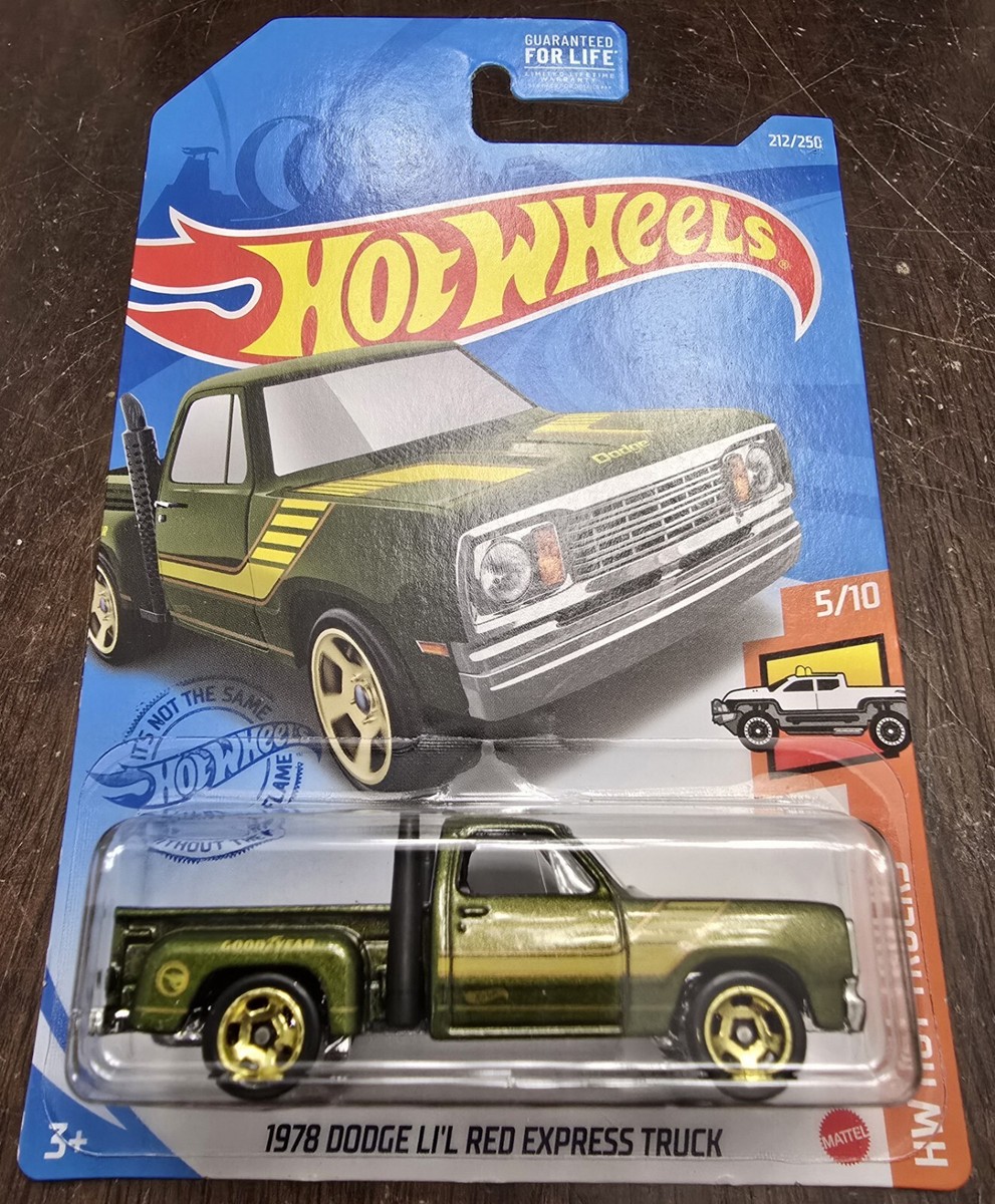 Hot Wheels 2021 Treasure Hunt 1978 Dodge li'l Red Express Truck