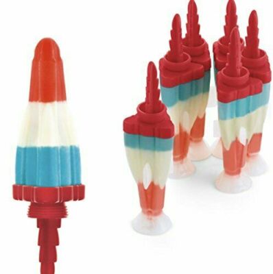 Cuisipro Snap-Fit Rocket Pop Formen Set Mit 6 Rote