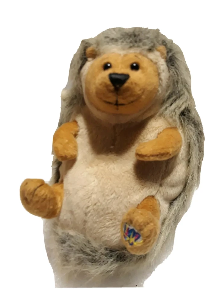 Webkinz Hedgehog Ganz No Code 7" brown tan plush stuffed - Image 2 of 4
