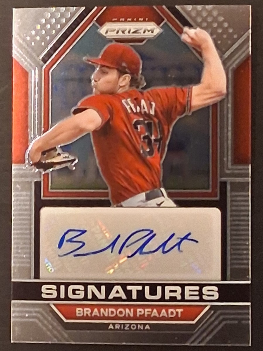 2023 Panini Prizm Brandon Pfaadt Signatures AUTO #SIG-BP | eBay