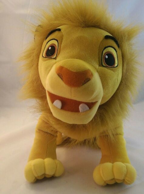2002 Hasbro Disney The Lion King Ready to Roar talking Simba plush toy 11