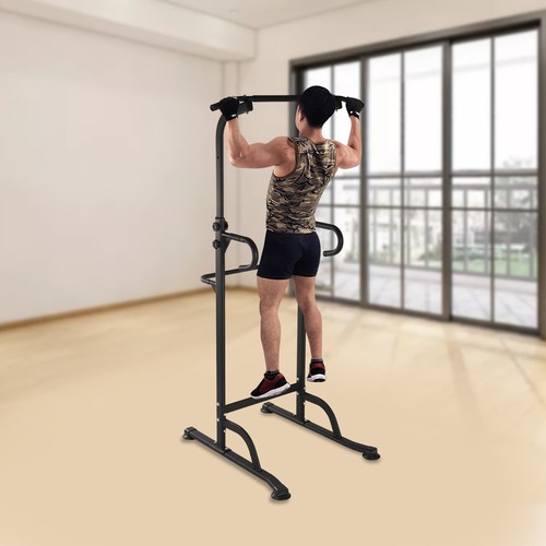 Pull Up Dip Station Power Tower Dip Station Pull Up Bar,Adjustable