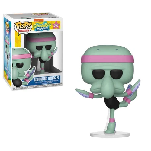 FUNKO POP ANIMATION SPONGEBOB SQUAREPANTS #560 SQUIDWARD TENTACLES VINYL 🌏