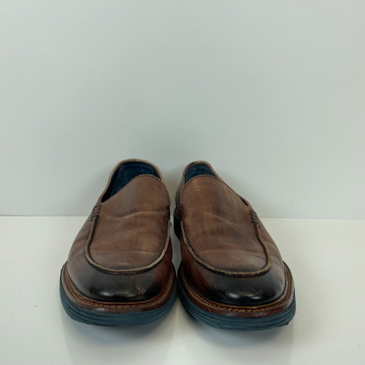 Johnston And Murphy Jameson Venetian Slip On Loafers Mens 