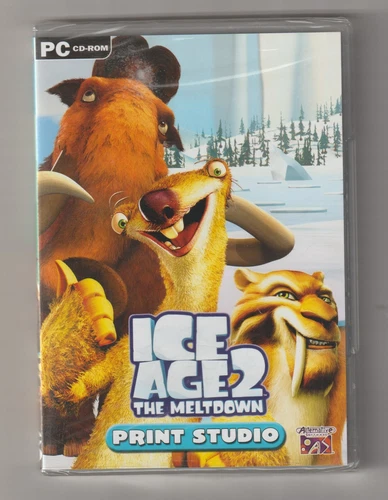 ICE AGE 2 THE MELTDOWN - PRINT STUDIO - ALTERNATIVE SOFTWARE 2006 - PC NEUF