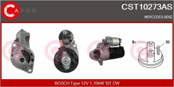 Anlasser FüR Mercedes A-KLASSE (W168,W169),B-KLASSE (W245),VANEO (414)-image