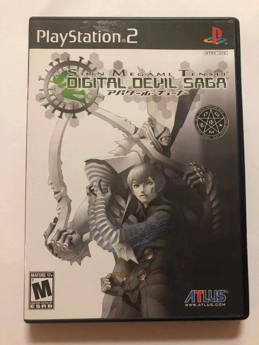 Jeu Digital Devil Saga Pour PlayStation 2 PS2 - Version NTSC-J Japon, Complet, Très Bon état