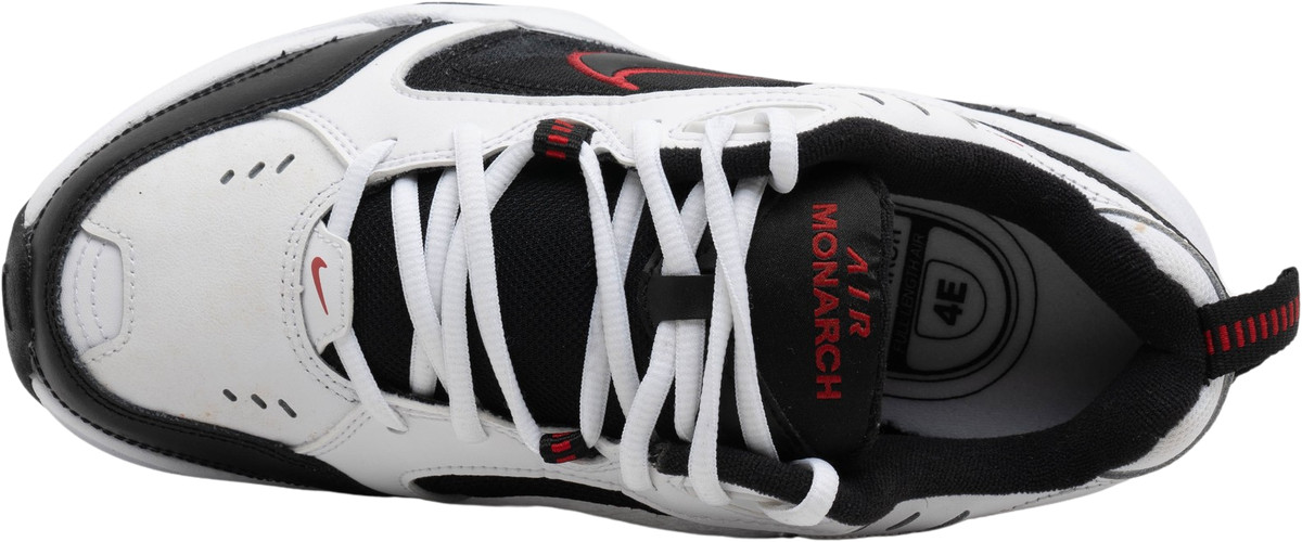 nike air monarch iv all white