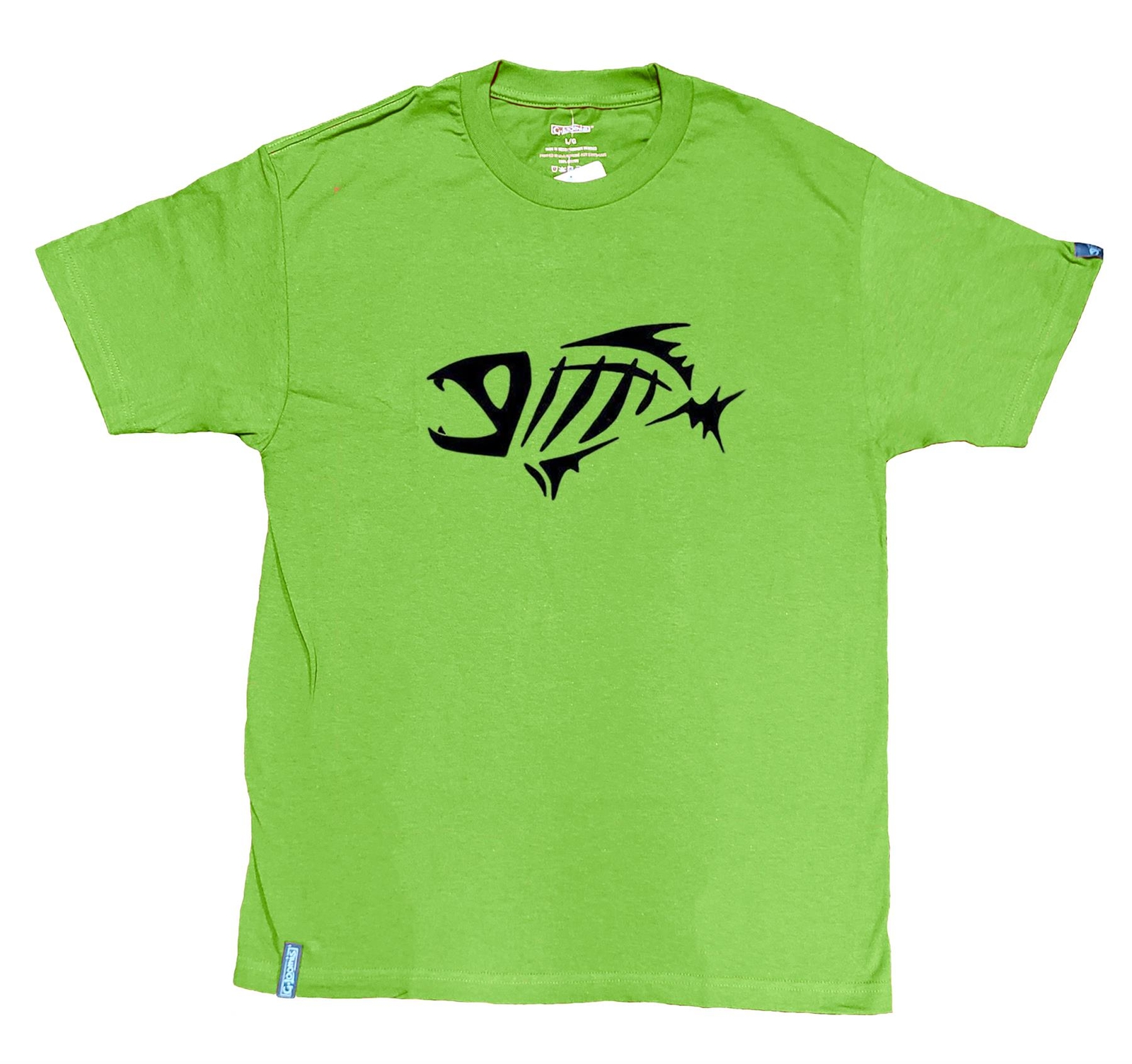 Новая мужская футболка G. Loomis Corpo для рыбалки, лаймово-зеленая/Черная - Большого размера