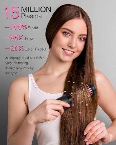 Cordless Hair Straightener Brush for Travel - Portable Straightening Brush, - Bild 4 von 8
