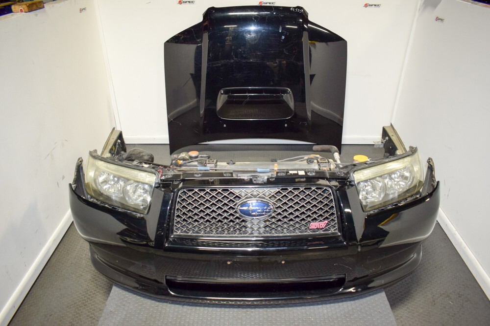 JDM Subaru Forester XT STi SG9 Front End Headlights Hood Core