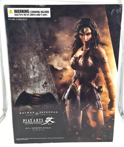 Batman v Superman Play Kai Arts Wonder Woman (UNOPENED READ DESCRIPTION)