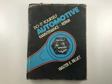 DO-IT-YOURSELF AUTOMOTIVE MAINTENANCE+REPAIR / WALTER E. BILLIET 