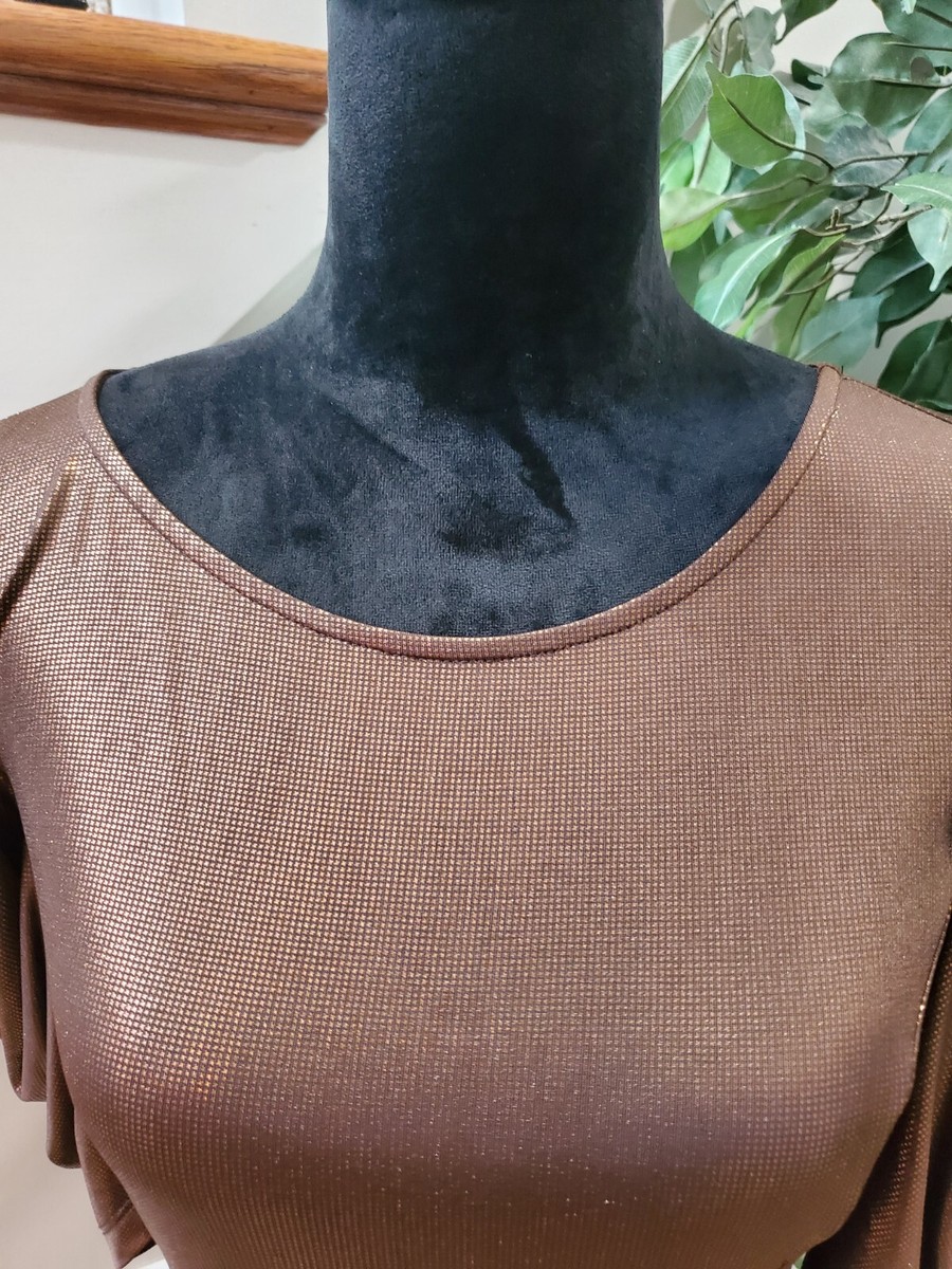 Forever 21 Women's Brown Polyester Round Neck Short Sleeve Knee Length Dress L | eBay Forever 21 Women's Brown Polyester Round Neck Short Sleeve Knee Length Dress L | eBay