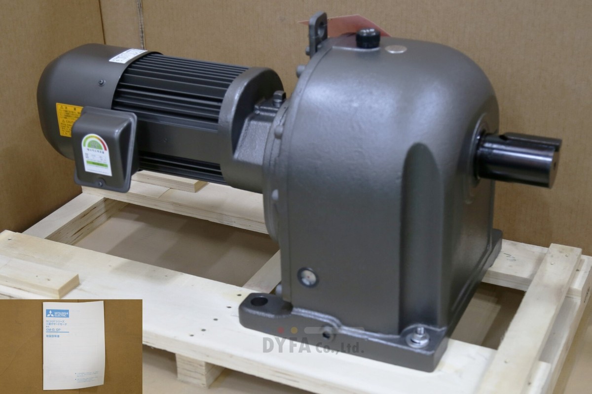MITSUBISHI NIB GM-DPB GM-P15-22-K GEARED MOTOR RATIO 1:360 MOT-I