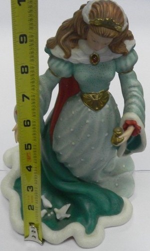 1995 LENOX FINE PROCELAIN "CHRISTINA" 1995 CHRISTMAS PRINCESS *LIMITED EDITION* - Bild 8 von 8