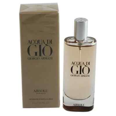 Acqua Di Gio Absolu for Men by Giorgio Armani Travel Size 0.5 Oz