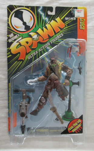 Figura de acción Spawn Crutch variante conjunto de 2 series 7 McFarlane Toys 1996 MOSC - Imagen 2 de 9