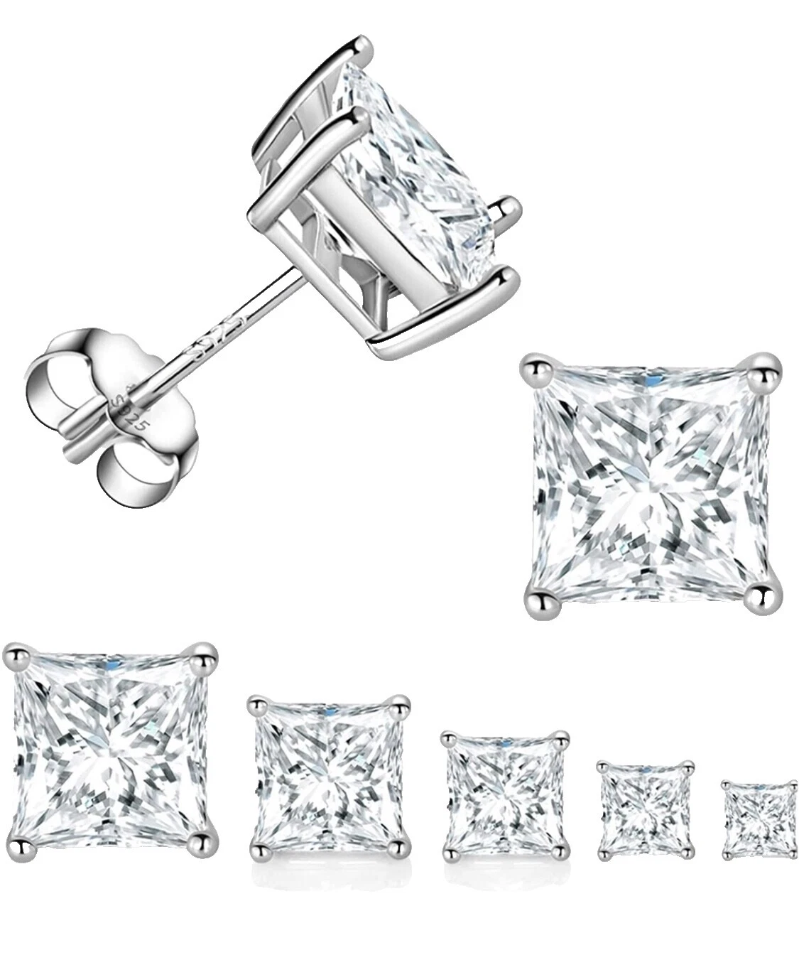 Square Stud Fashion Earrings