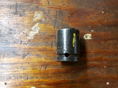 WRIGHT 6232 1'' HEX BIT x 3/4'' DRIVE IMPACT SOCKET 1 x 3/4 USA LESS HEX BIT