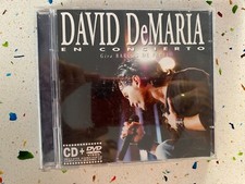 David Demaria Cd En Concierto Gira Barcos De Papel Cd + Dvd