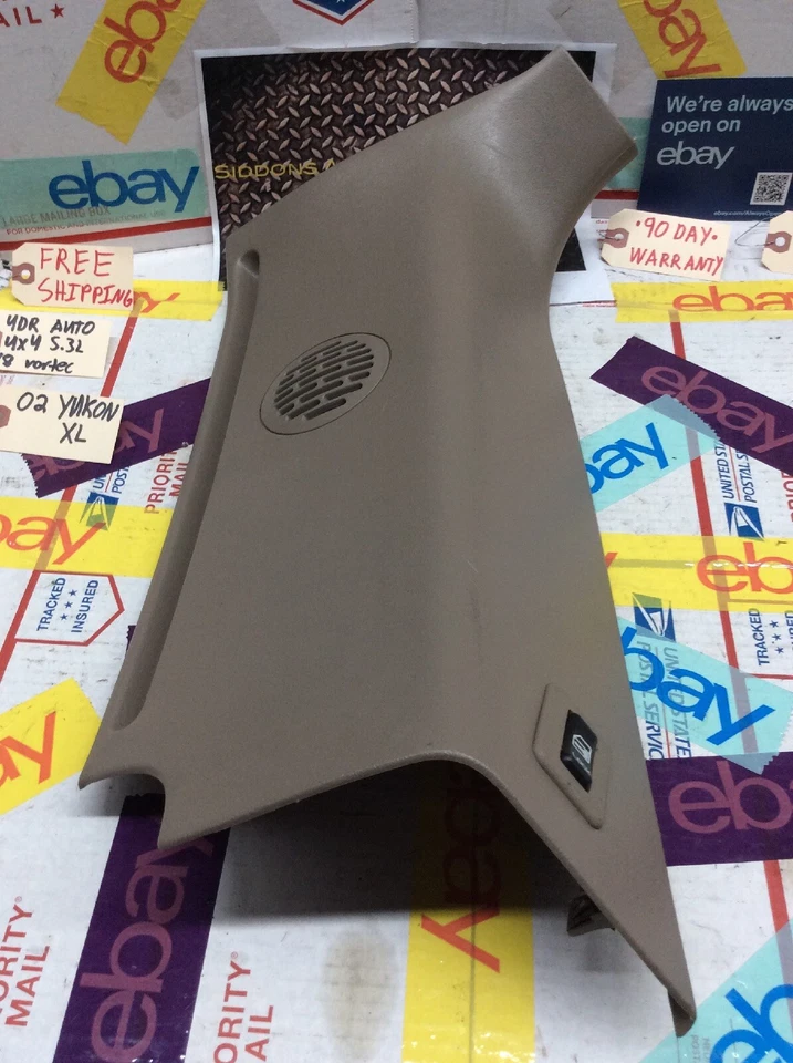 GMC YUKON XL 2000 2001 2002 2003 2004 2005 2006 * moldura puerta carga trasera derecha *90 Foto 3 de 4