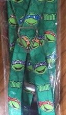 Classic Teenage Mutant Ninja Turtles TMNT Suspenders Faces Shell Green NEW