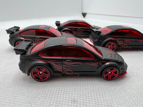 Hot Wheels Ford Focus Matte Black ( LOOSE ) (4) - Picture 3 of 16